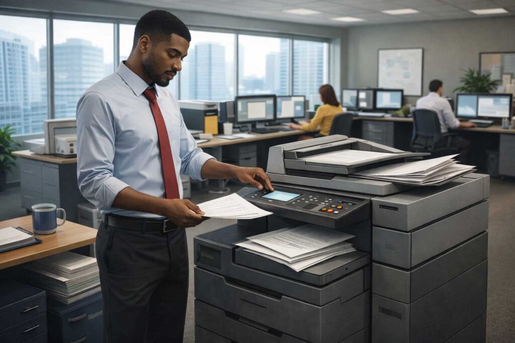 Modern Photocopiers based on Nadjakov discovery