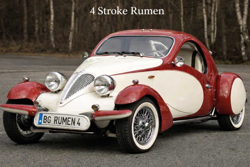 4 Stroke car Roumen Antonov Bulgarian Retro Supercar
