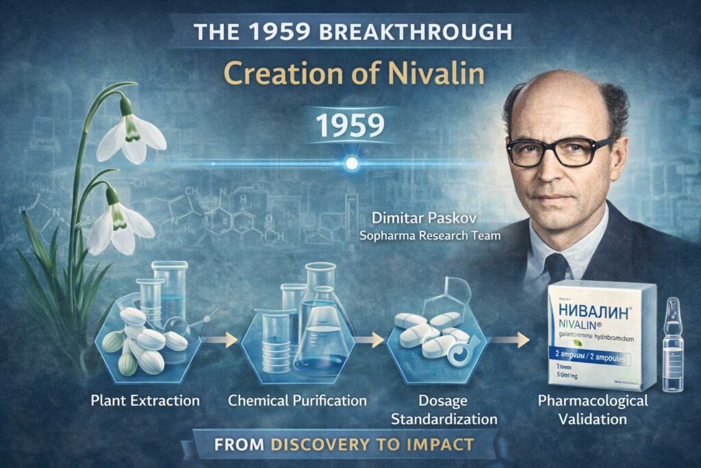 Bulgarian medical discoveries Creation of Nivalin