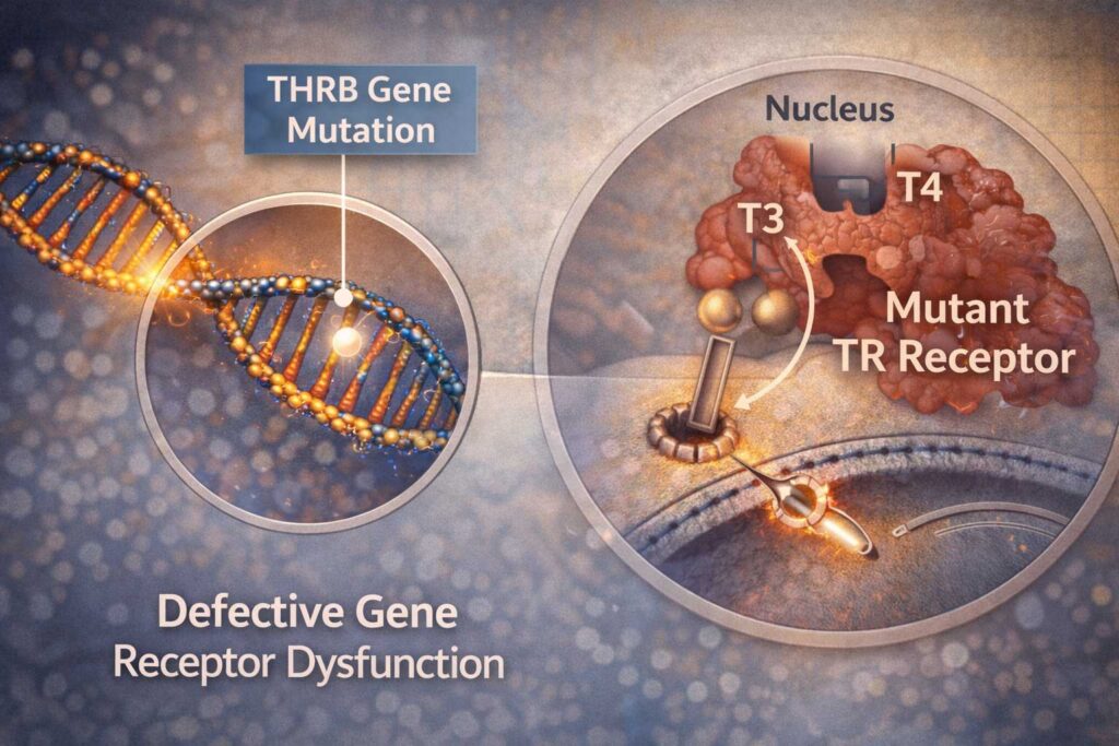 Genetic mutation and receptor dysfunction