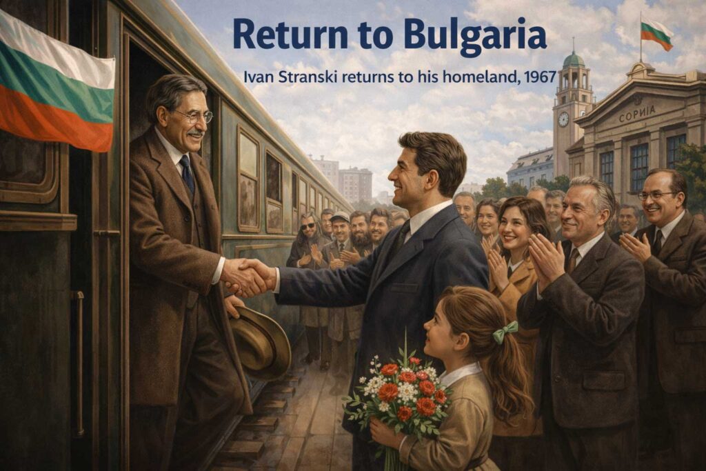 Ivan Stranski Return to Bulgaria