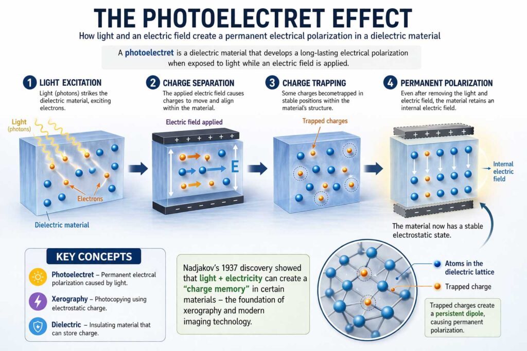 photoelectret effect by Georgi Nadjakov Bulgarian physicist