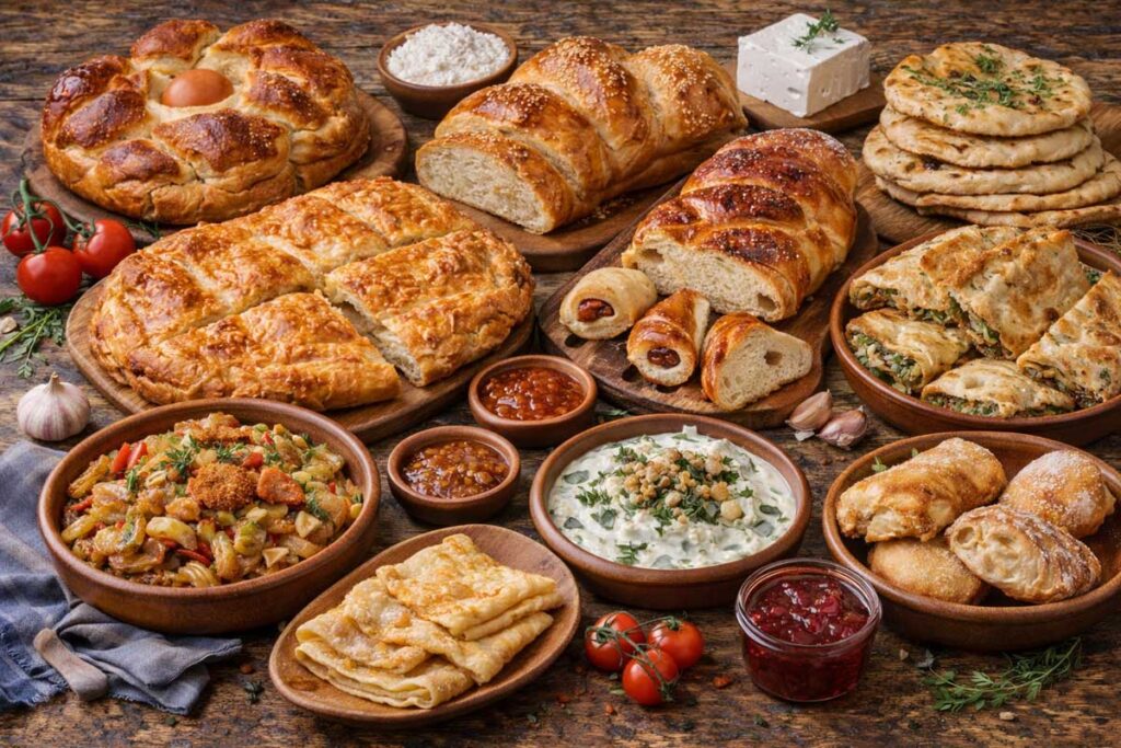 Bulgarian Bread and Pastries