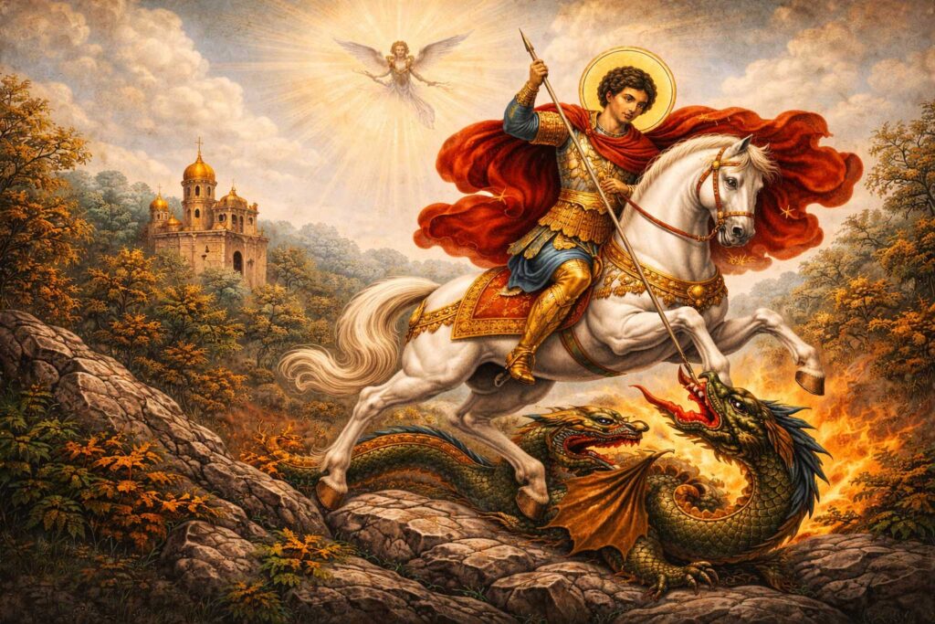 Legend of Saint George and the Dragon