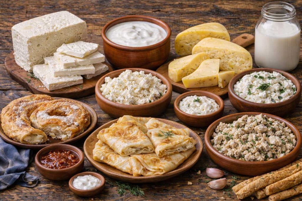 Traditional Dairy Products in Bulgarian Cuisine