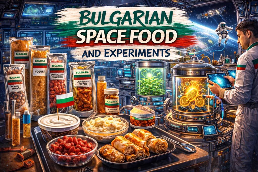 Bulgarian Space Food and Experiments