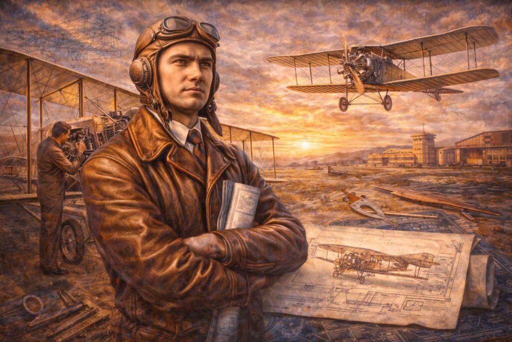 Assen Yordanoff Early Aviation Engineering