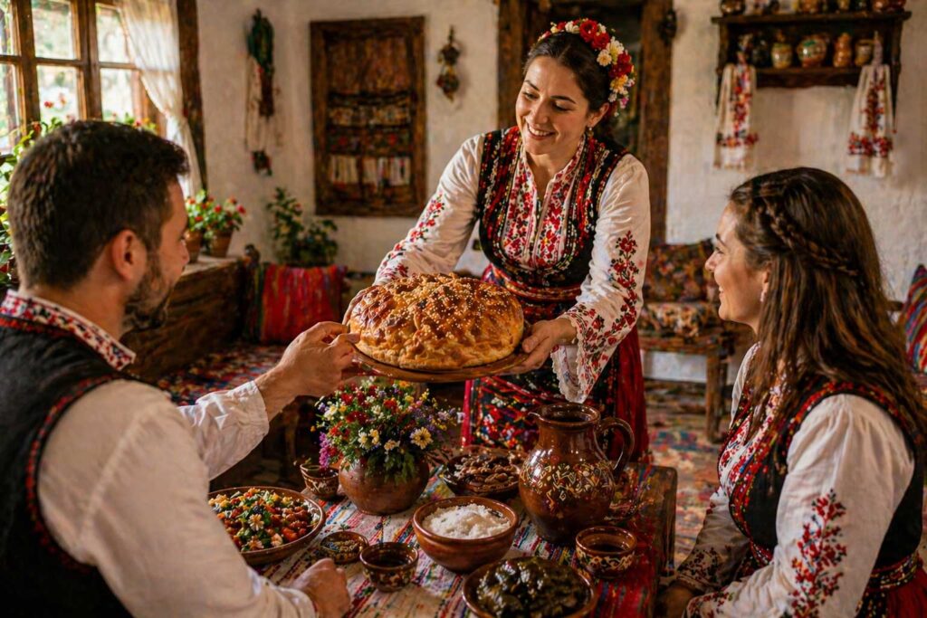 Bread and Hospitality Customs in Bulgaria