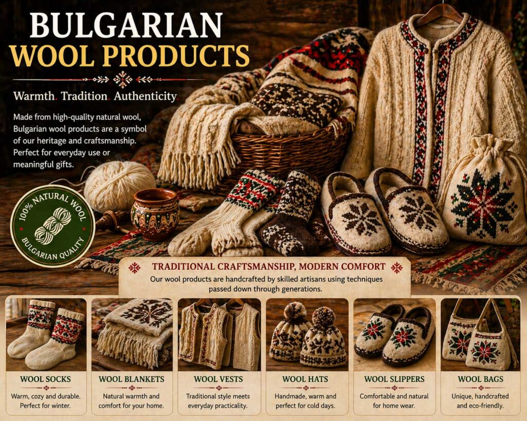 Bulgarian Wool Products