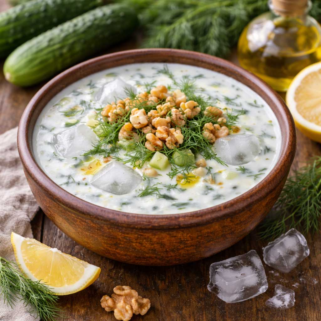 Bulgarian tarator recipe