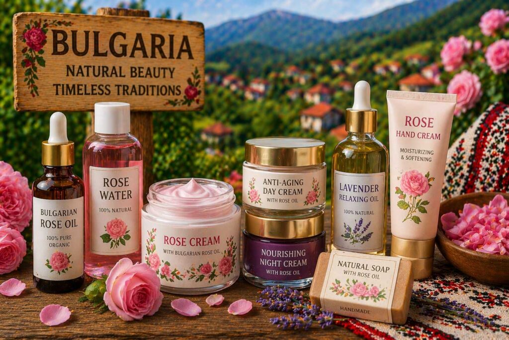 Bulgarian products Amazon Bulgarian natural cosmetics with rose oil
