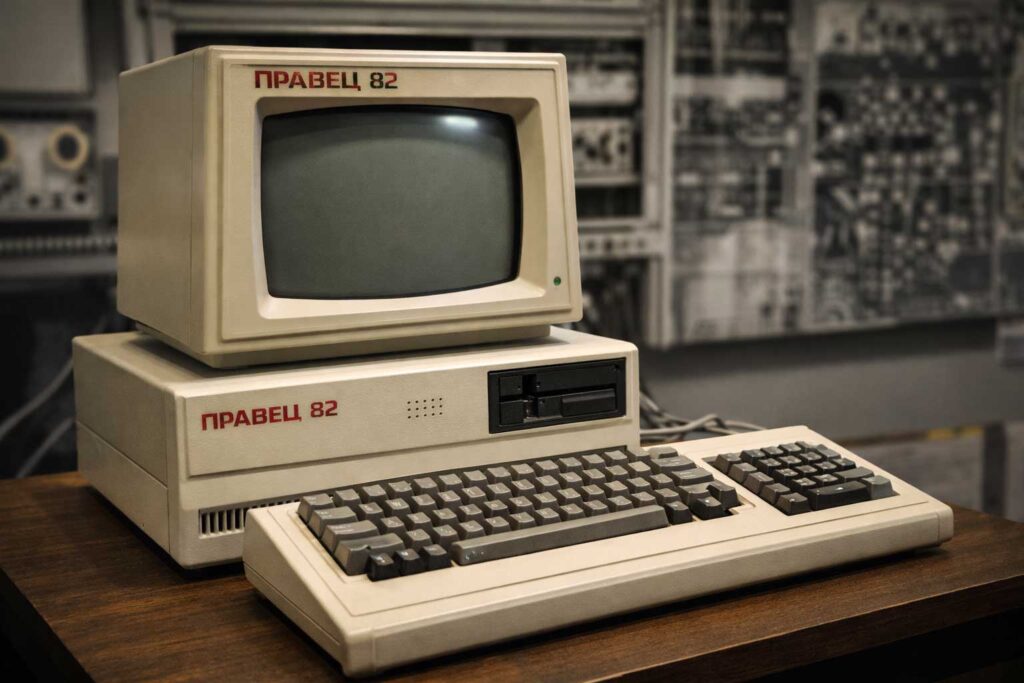 Pravetz 82 Bulgarian computer from the 1980s