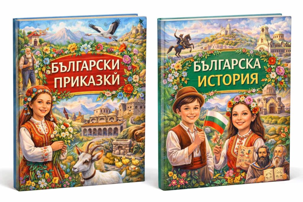 teaching Bulgarian history to kids abroad with books