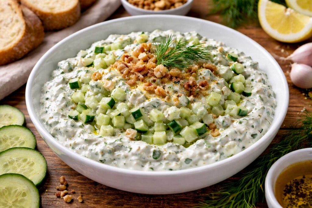 Authentic Snezhanka Salad recipe