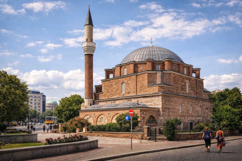 Banya Bashi Mosque Sofia historical building