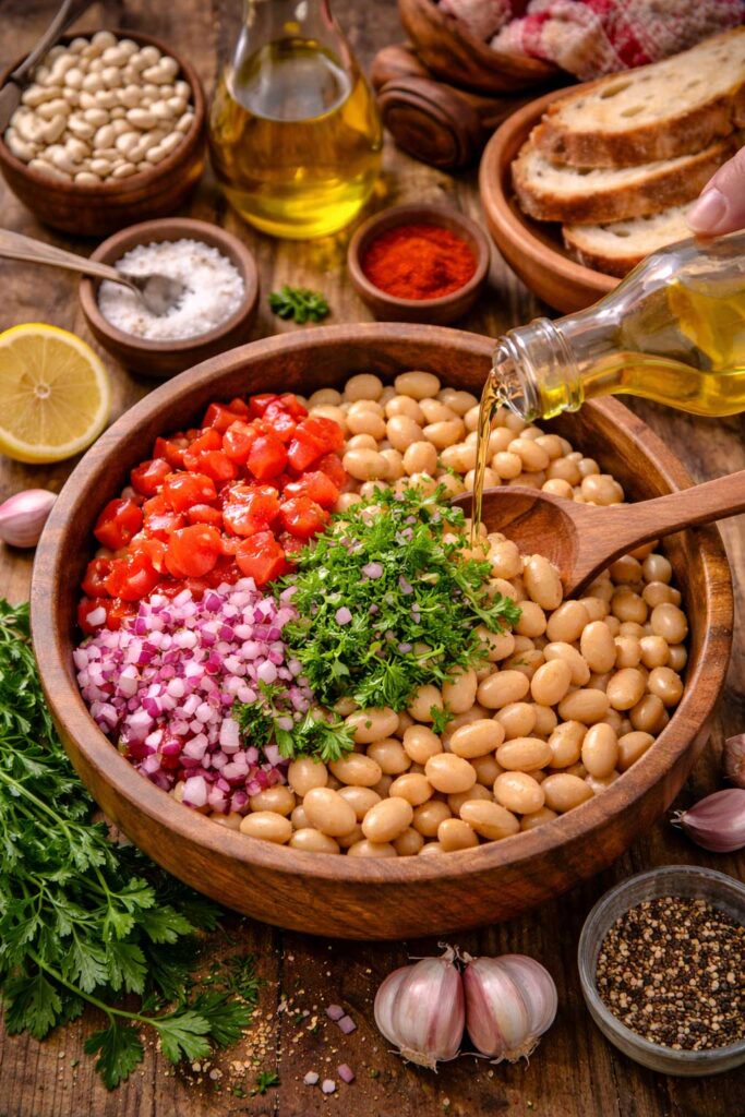 Bobena salata recipe white bean salad