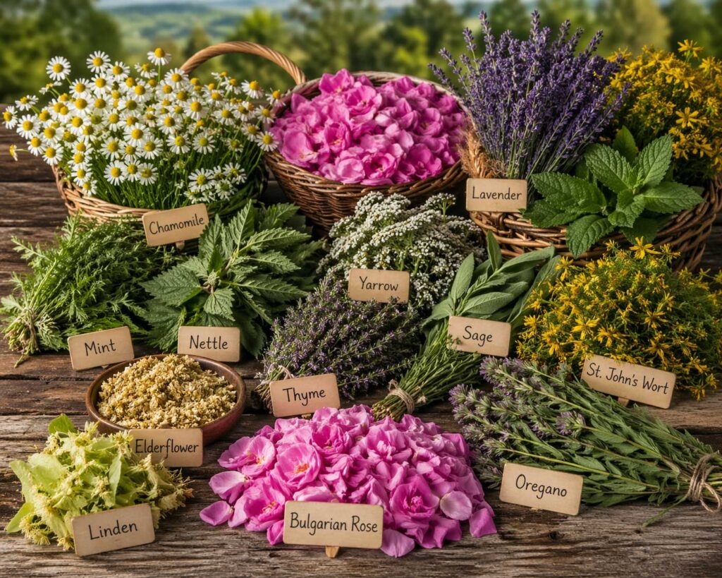 Most Popular Bulgarian Herbs and Their Uses