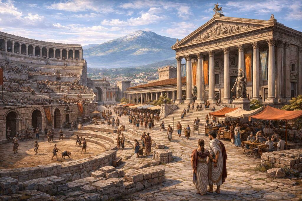 Roman Serdica old sofia strategic center in the Balkans