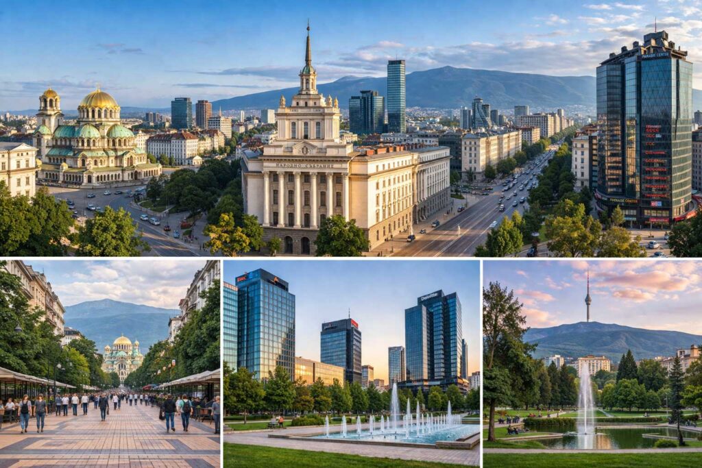 Sofia modern Bulgarian capital