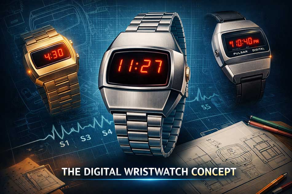 The Digital Wristwatch Concept