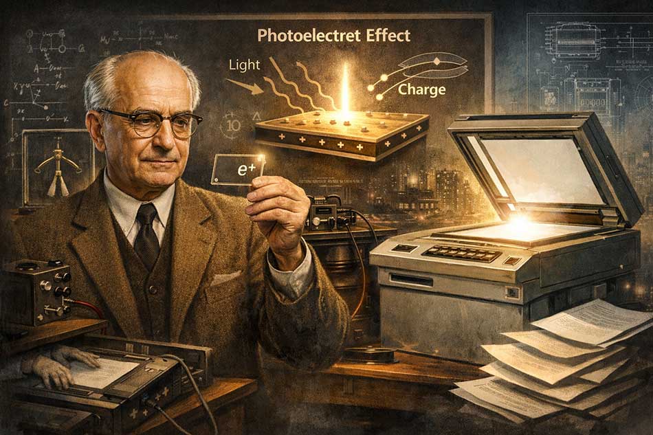 photoelectret state discovery by Georgi Nadjakov