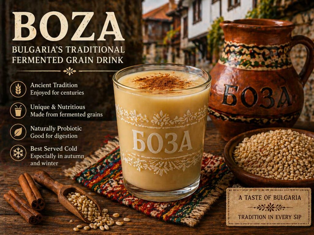 Boza – A Unique Bulgarian Fermented Drink