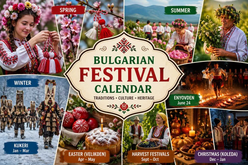Bulgarian Festival Calendar