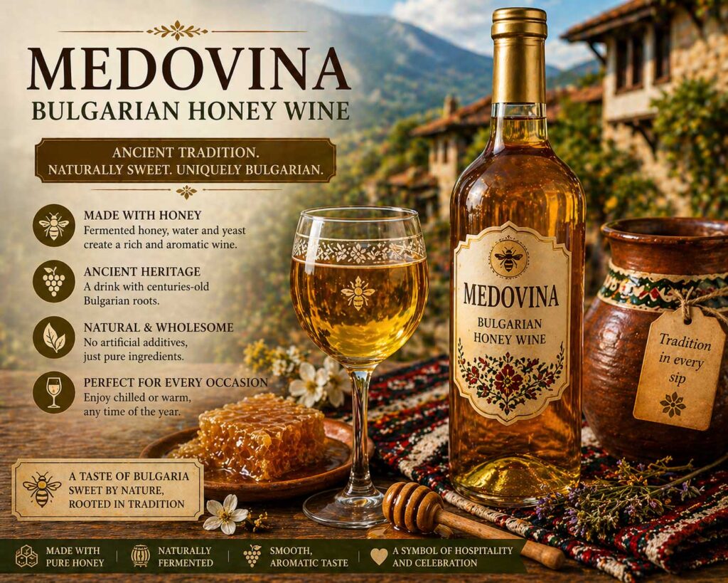 Medovina Bulgarian Honey Wine
