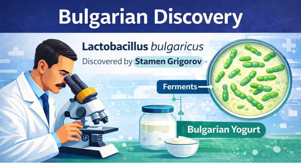 Stamen Grigorov yogurt bacteria