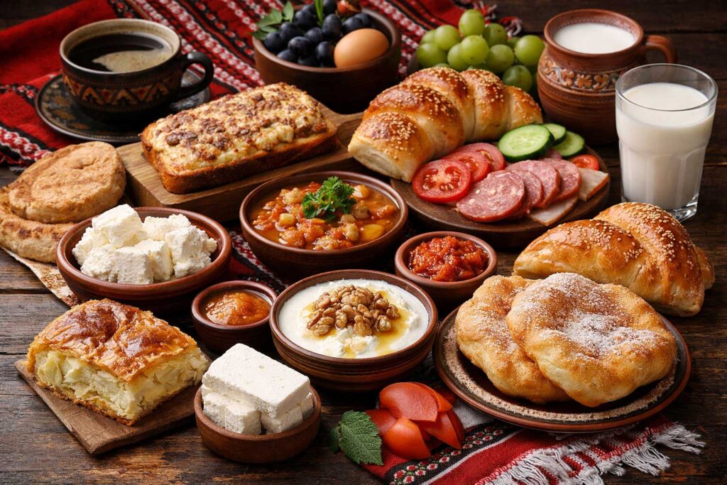 Traditional Bulgarian Breakfast Foods