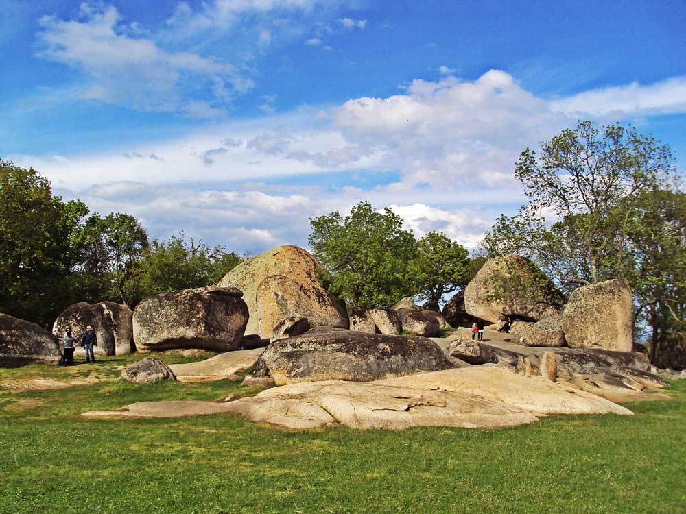 Beglik Tash megalithic stone sanctuary in Bulgaria aligned with the sun