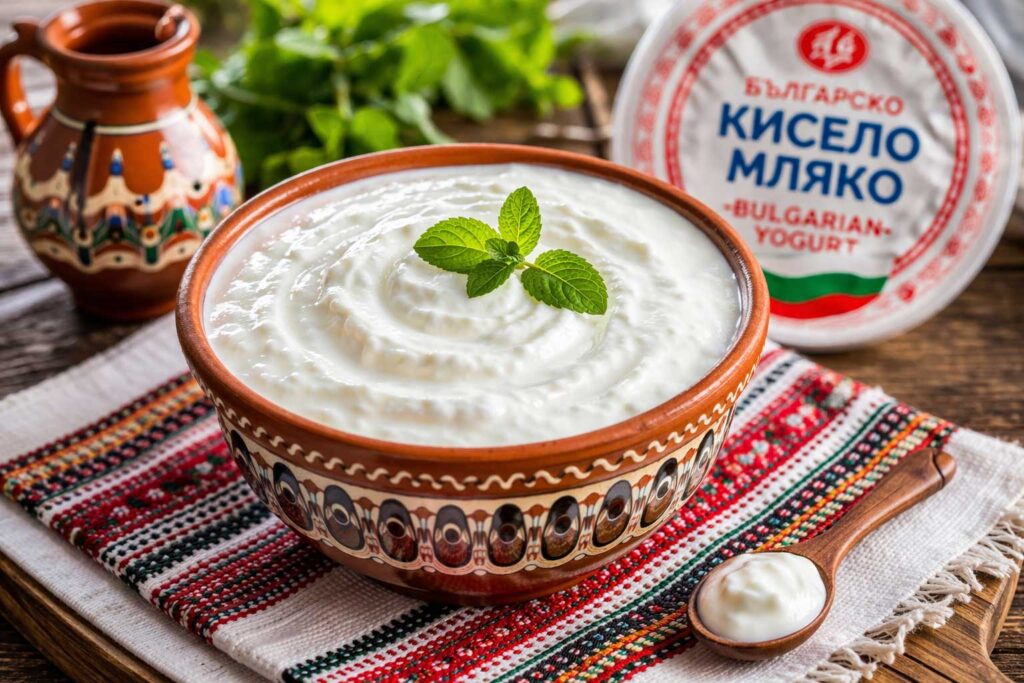 Bulgarian Yogurt (Kiselo Mlyako) – Traditional Probiotic Dairy Food