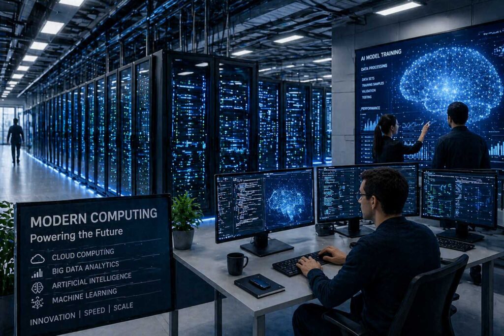 modern computing technologies including data centers AI and processors built on Atanasoff principles