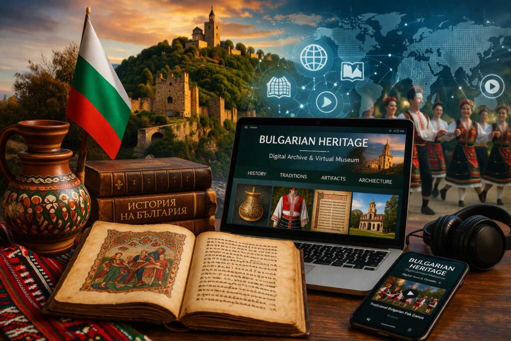 Preserving Bulgarian heritage with digital archives virtual museum technology