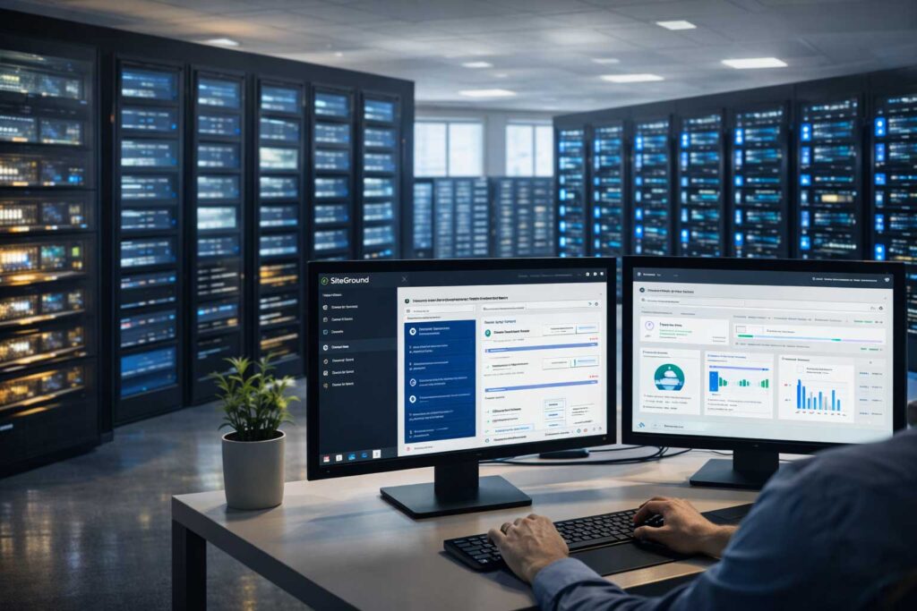 Bulgaria tech industry SiteGround web hosting servers and infrastructure