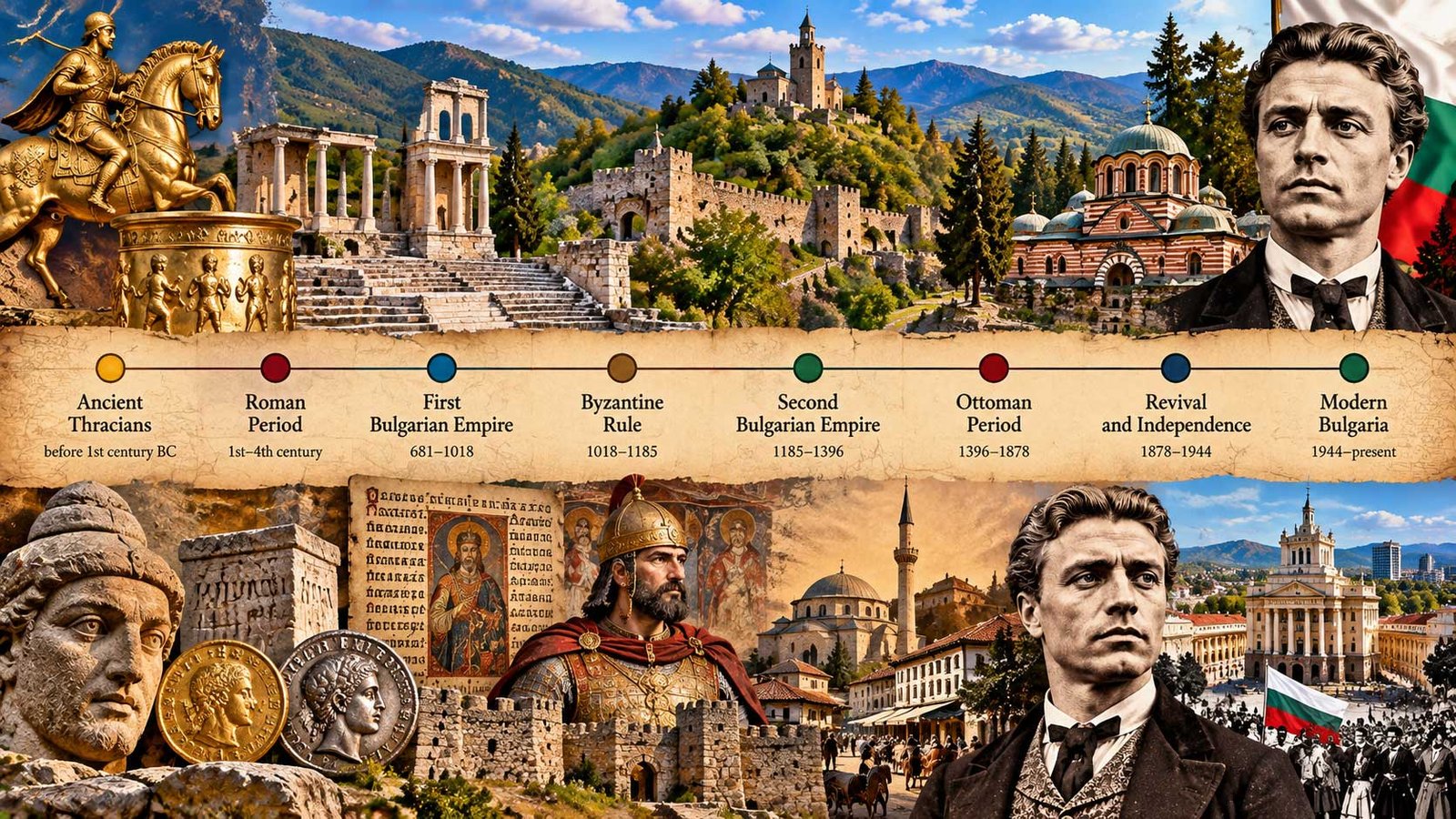 History Timelines of Bulgaria