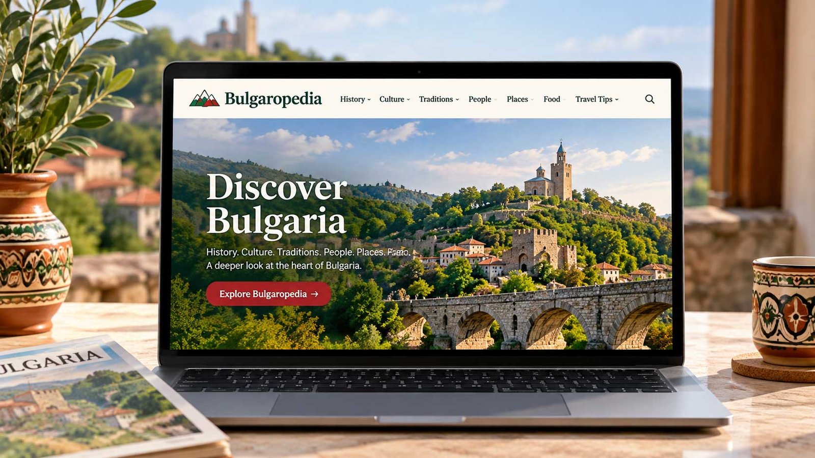 Bulgaropedia Website Homepage Banner